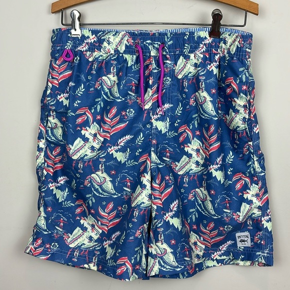 Spicy Tuna | Men's Swim Trunks with lining; Size M - Picture 1 of 15